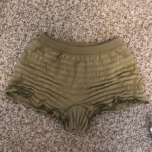 Intimately Free People green yoga spandex